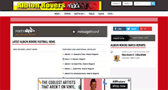 Desktop Screenshot of albionrovers-mad.co.uk